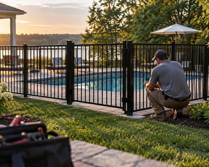 Aluminum and Metal Fences by Sturdy Fence & Deck