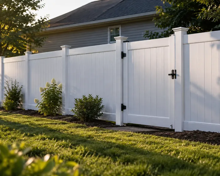 Vinyl Fences by Sturdy Fence & Deck